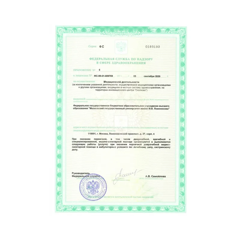 Лицензия 5
